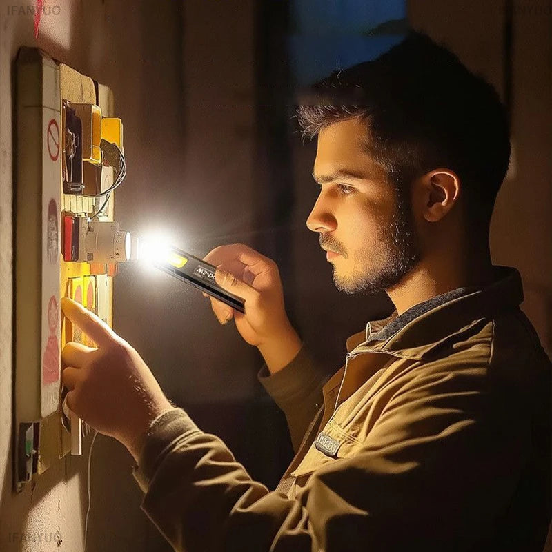 Zpaxo 550LM Rechargeable LED Keychain Flashlight | Mini Torch