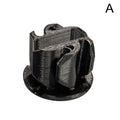 Samsung SmartTag2 Bike Fork Mount – TPU 3D Printed Holder Bike Tracker Mount Zpaxo black CN
