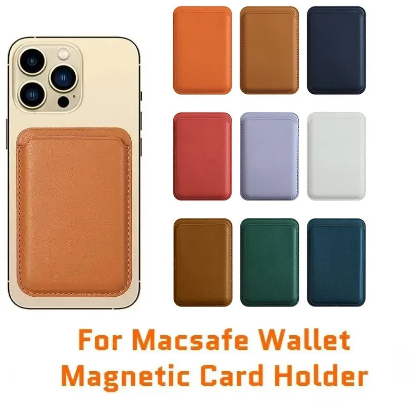Wallet Magnetic Card Holder Case Apple Magsafe Iphone 17 16 15 14 13 Zpaxo