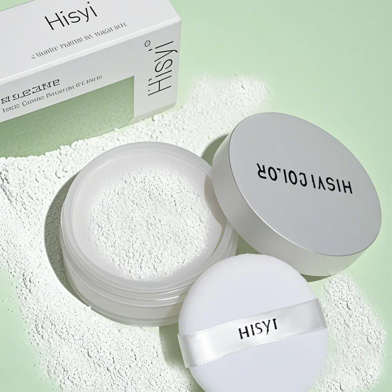 Waterproof and sweat-proof loose powder, brightens complexion with highlighting and whitening effects, matte finish. Zpaxo