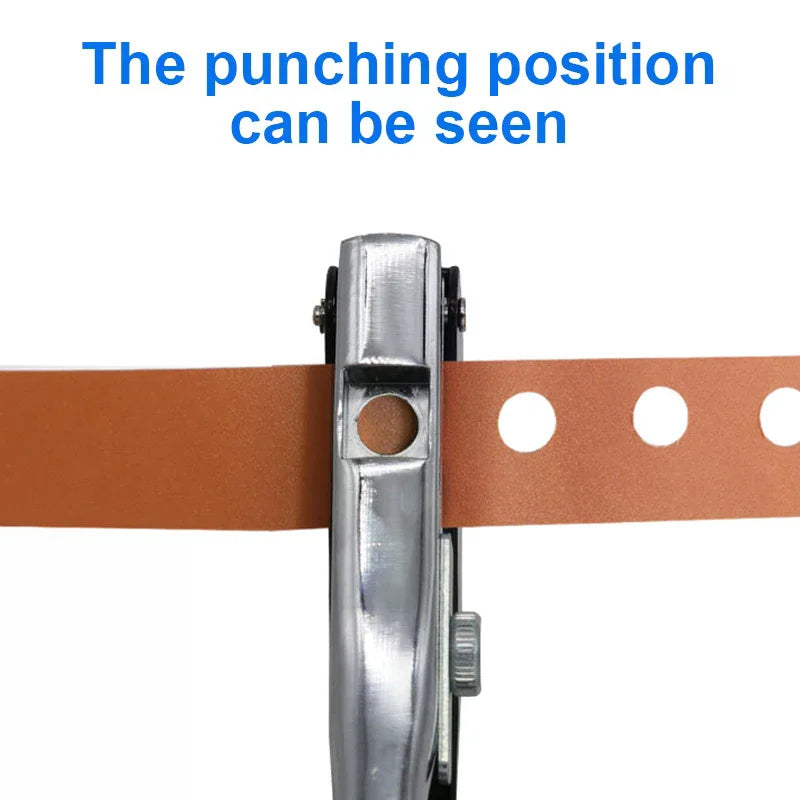 Manual Punch Edge Banding Pliers 8 Hole Card Punching Tool Plastic Zpaxo