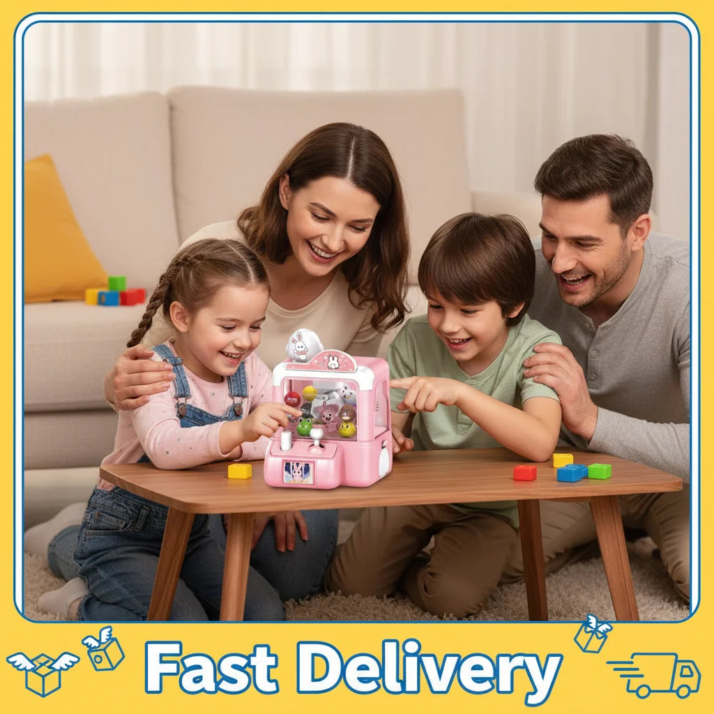 Mini Claw Machine Toy – Penguin Arcade Grabber for Kids Mini Claw Machine Zpaxo