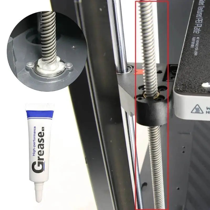 652F 3D Printer Lube Reduce Noise Good Lubrication Effect Grease 3D Printer Lubricants Lubricating Oil Pastes Replacement Zpaxo