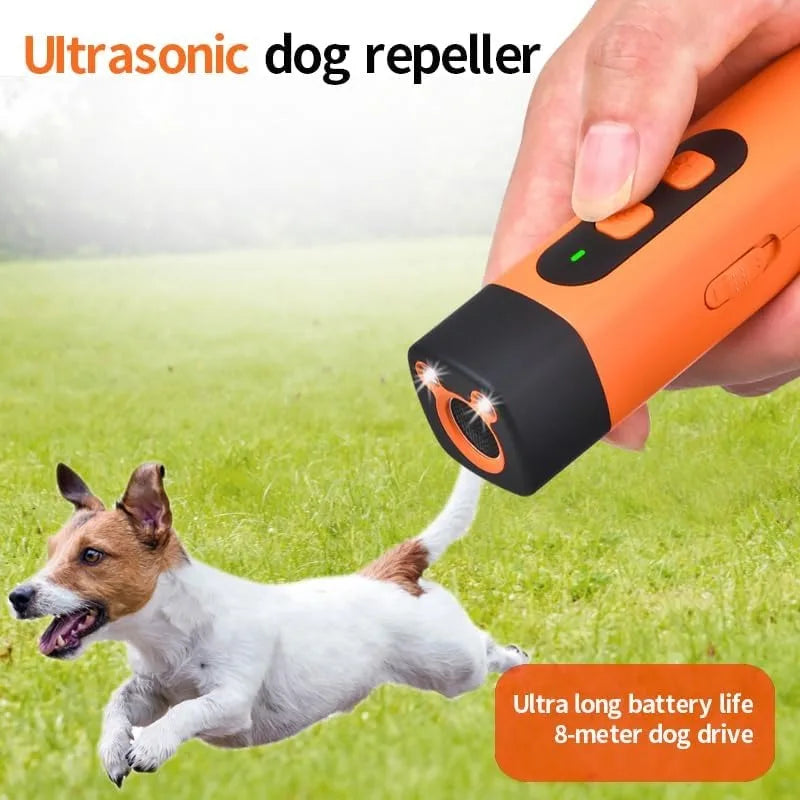 Ultrasonic Dog Deterrent & Bark Trainer | Rechargeable
