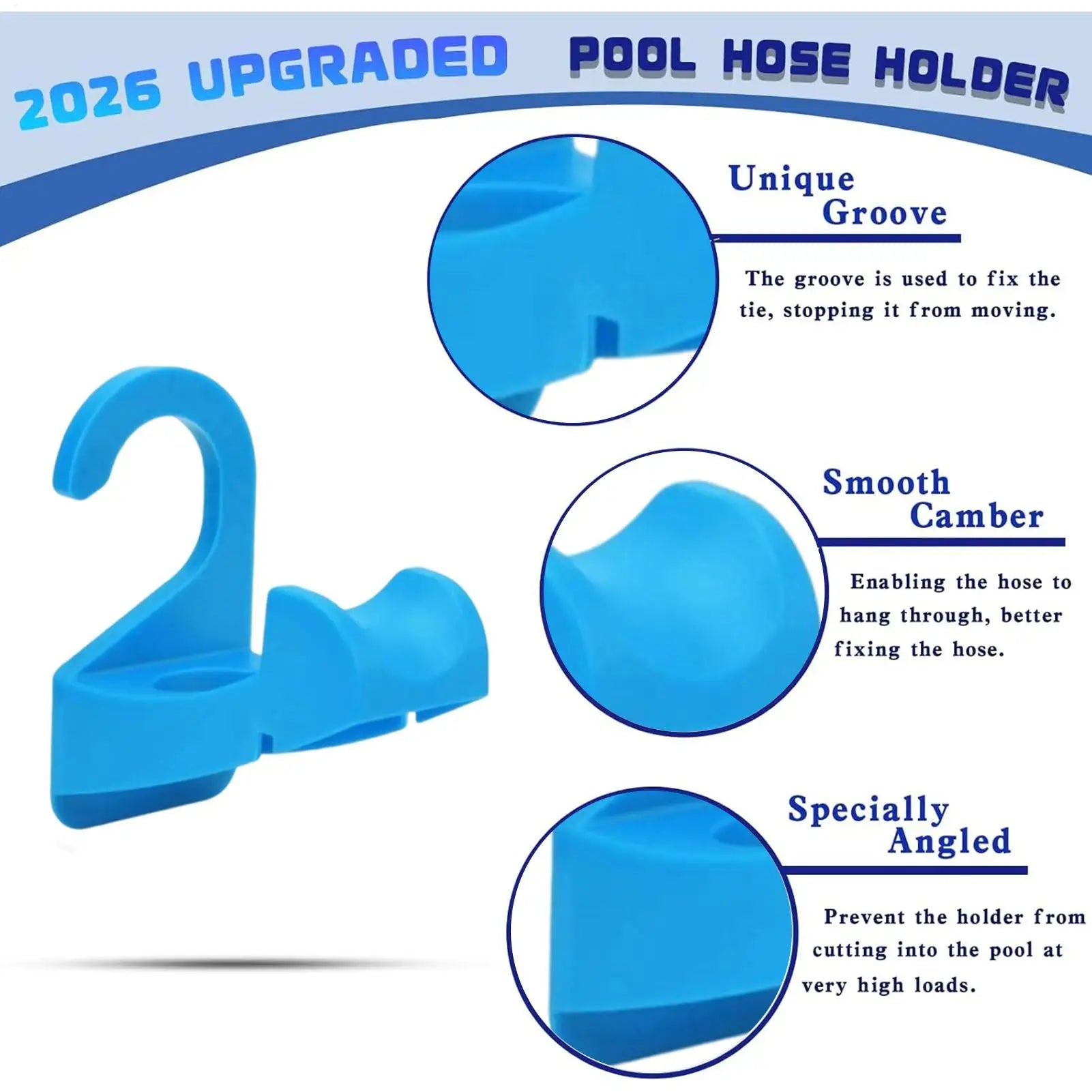 Pool Pipe Holder Non-slip Tube Hanger Leak-proof Support Stand