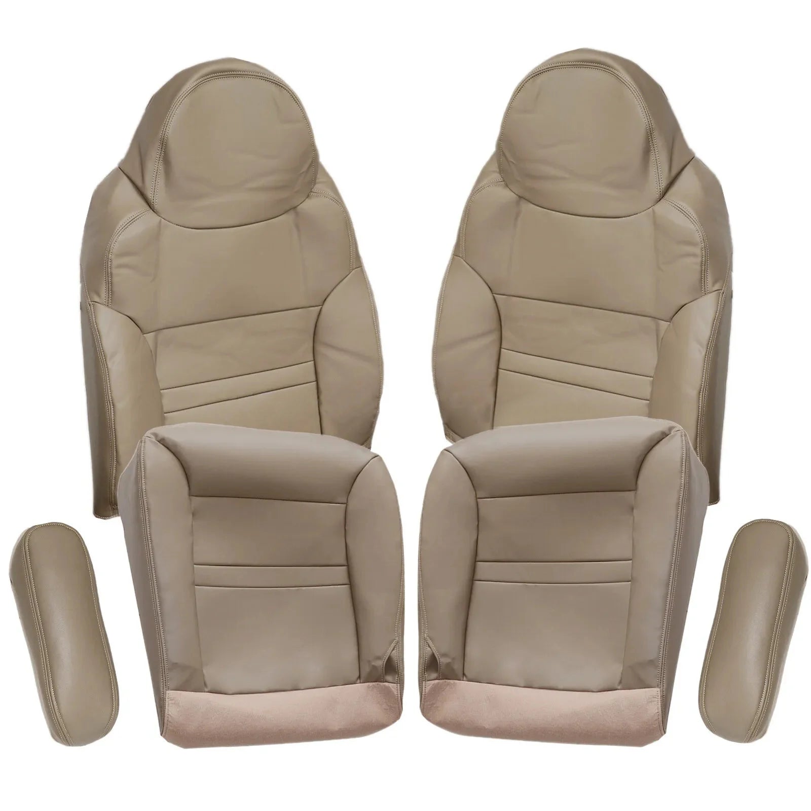 Car Driver Passenger Bottom Armrest Seat Cover Replace Ford Excursion