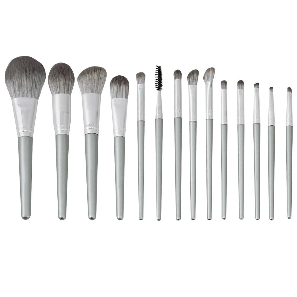 Highlighter Makeup Brush Contouring Gray Blush Fluffy Draw Eyebrows Zpaxo 01
