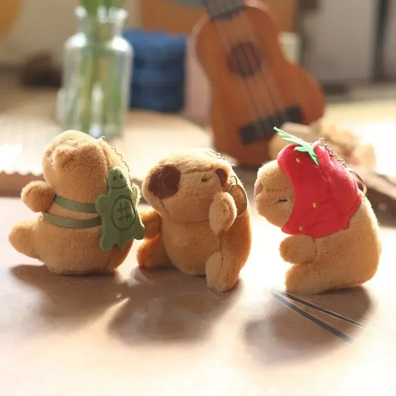 1- Water Dolphin Cotton Red Lovely Cute Creative Capybara Pendant