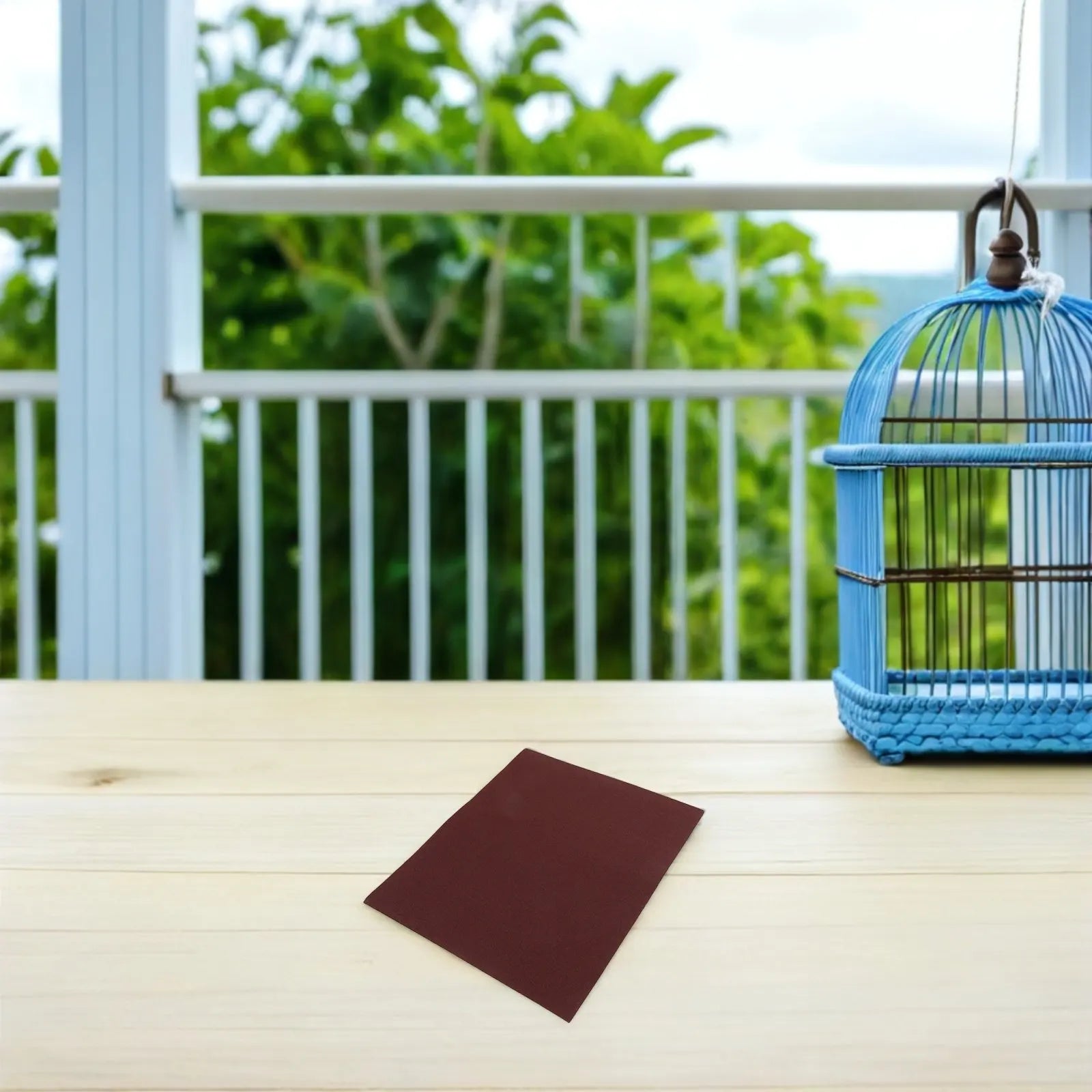 Bird Beak Claw Sandpaper Sheets Parrot Cage Liner Natural Nail