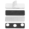 Strong Magnetic Name Tag Badge Metal Fastener ID Cards Durable
