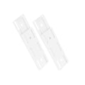 No Drill Power Strip Holder – Under Desk & Wall Mount 2/4 Pack