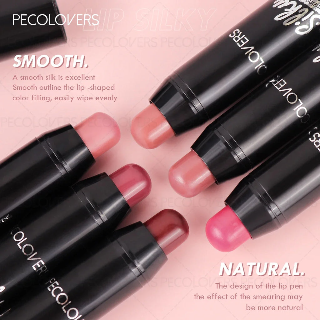 Natural Matte Lipstick Super Soft Lip Sticks Waterproof Lip Glaze Balm Beauty High Pigment Cosmetics Makeup Zpaxo