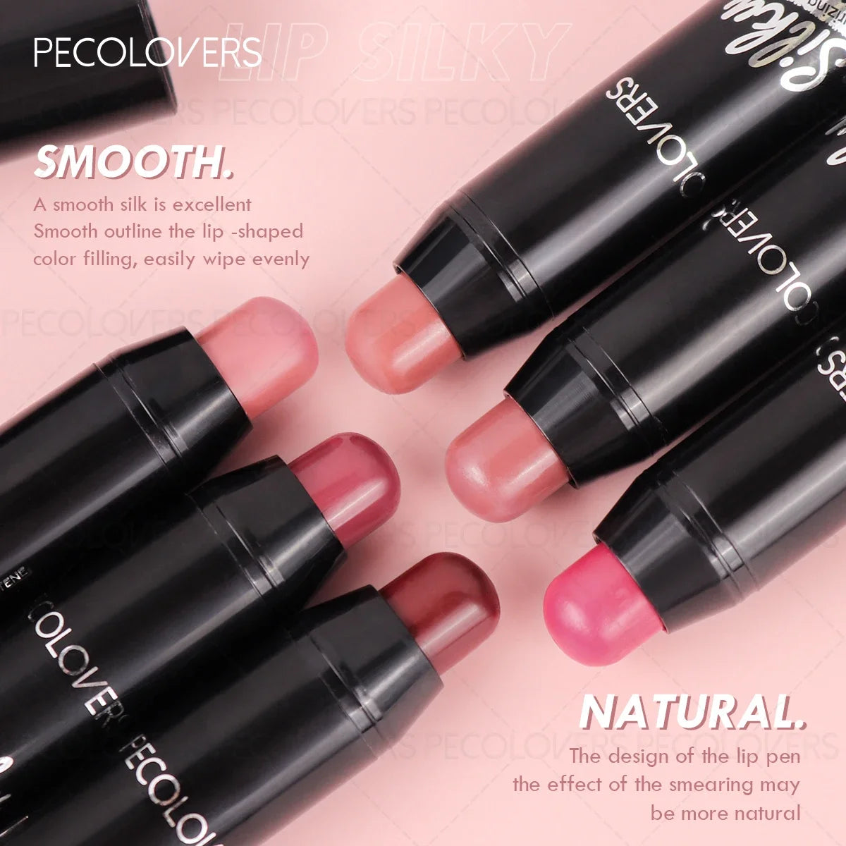 Natural Matte Lipstick Super Soft Lip Sticks Waterproof Lip Glaze Balm Beauty High Pigment Cosmetics Makeup Zpaxo