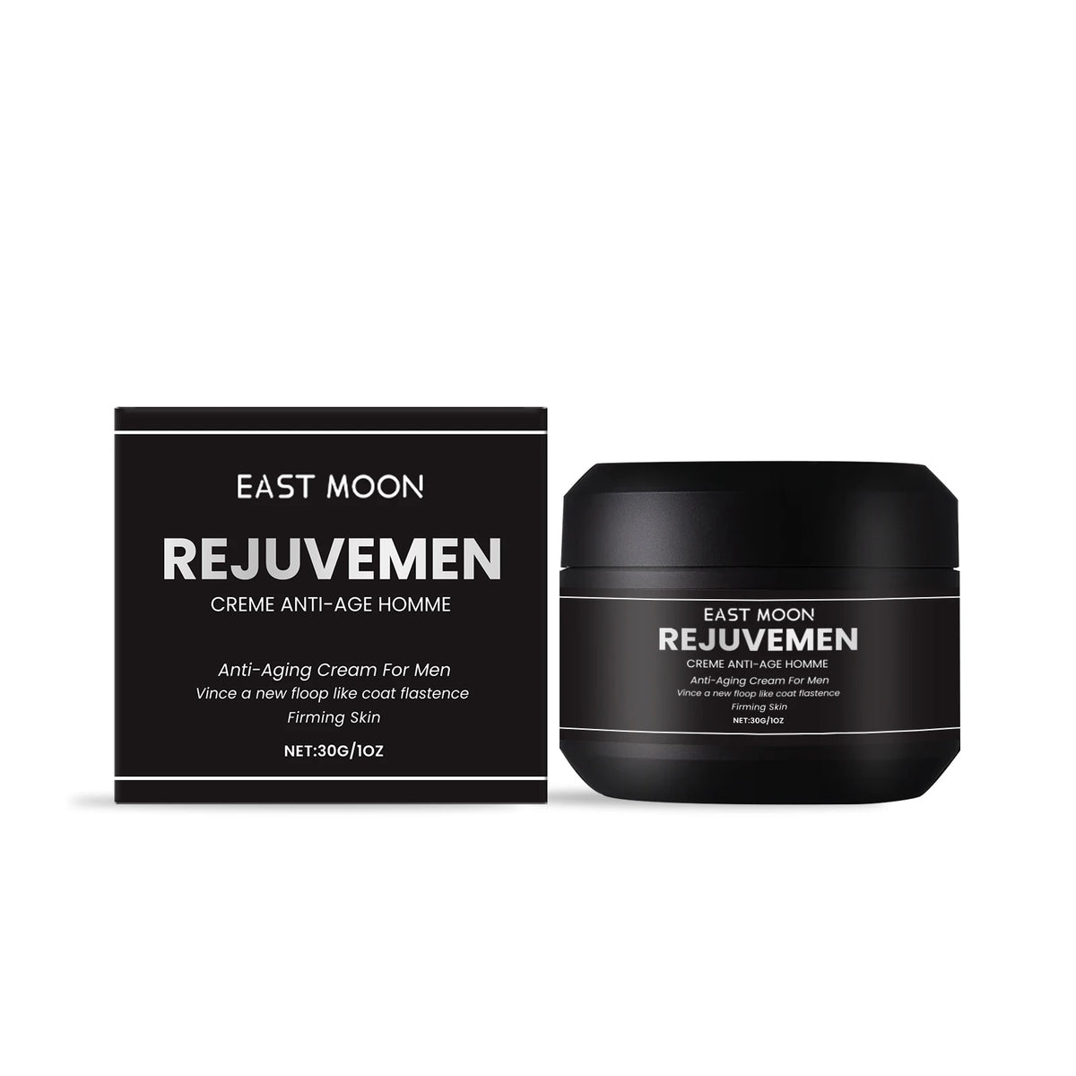 East Moon Men's Moisturizing Cream Moisturizing and Energizing Facial Skin Hydration and Nourishing Reduces wrinkle Facial Cream Zpaxo 30g boxed