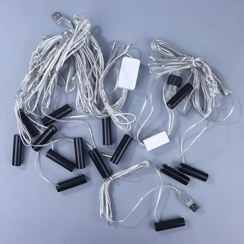 1Set Power Supply Adapter AA Battery Eliminators Eliminate The Need For Frequent Battery Replacement For Christmas Trees Zpaxo