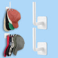 CM5Pcs Baseball Cap Hat Rack Wall Hanger Storage No Drilling Display