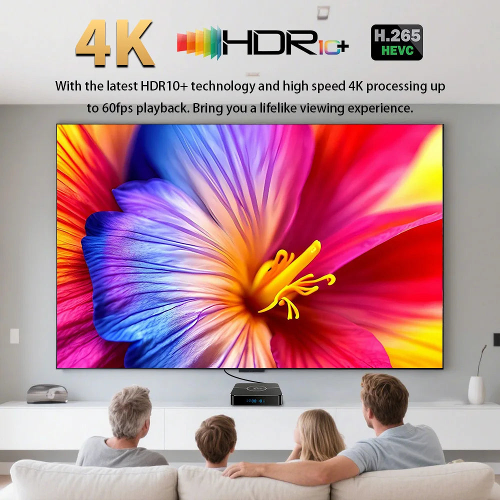 Original X98 Plus TV Box Android11 Amlogic S905W2 Quad Core AV1 BT 2.4G 5G Wifi 4K HDR Smart Set Top Box Video Media Player Zpaxo