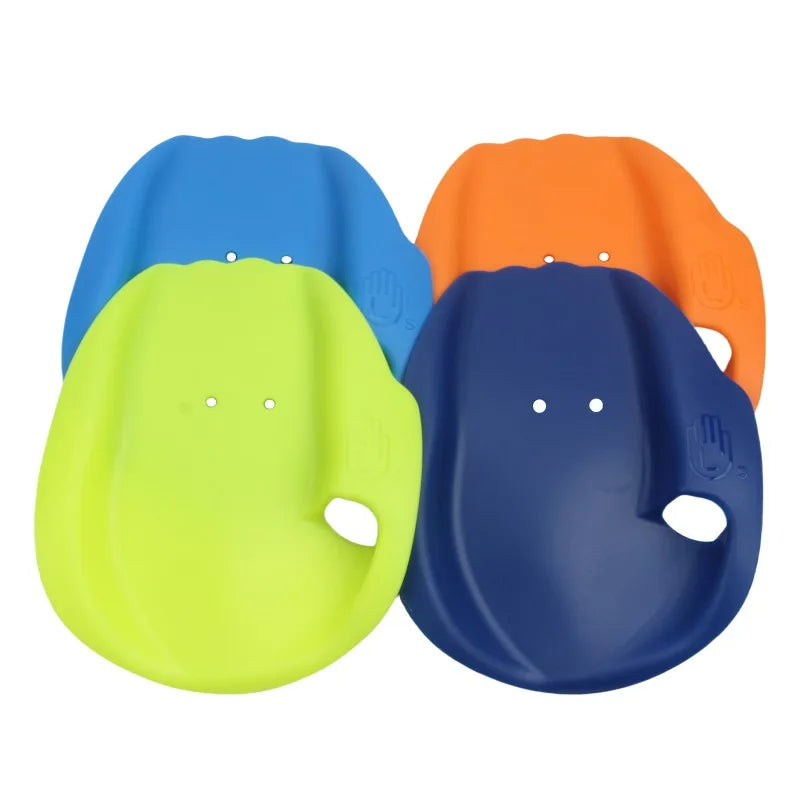 New Children's Hand Stroke Assisted Swimming Hand Pu Stroke Water Palm Frog Palm Swimming Training Freestyle Assisted Hand Fins Zpaxo
