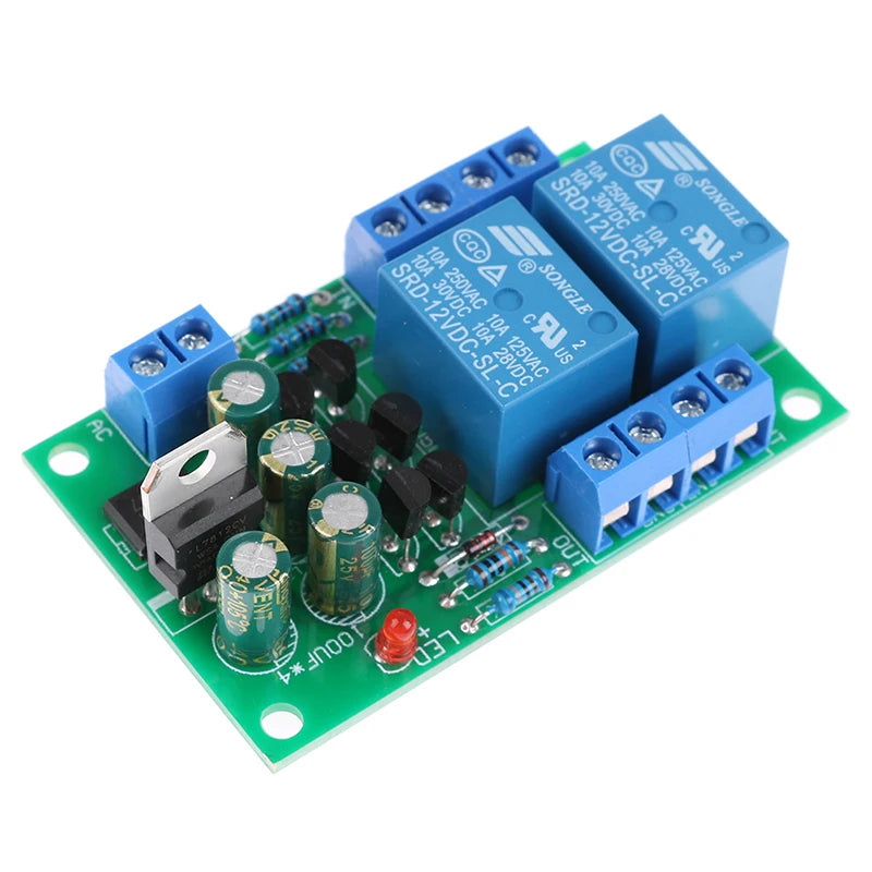 Audio Speaker Protection Board Boot Delay DC Protect Kit DIY Double Channel Zpaxo