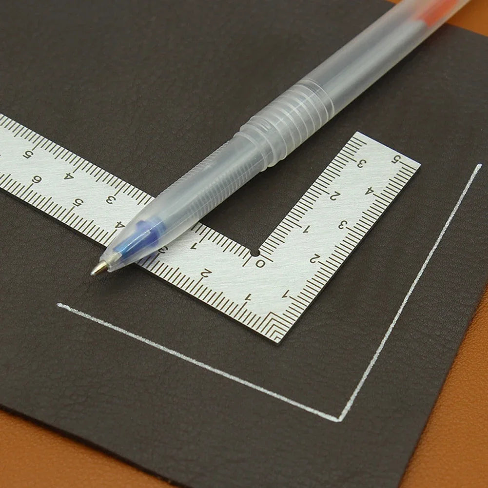 90 Degree Angle Ruler Stainless Steel L Shape Measuring Tool Metal