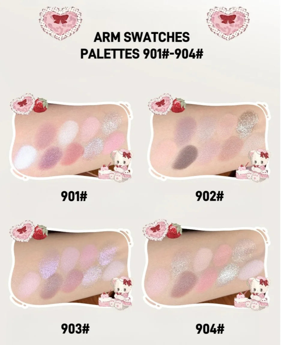 JILL LEEN 9 Colors Eyeshadow All One Palette Matte Satin Shimmer Face Zpaxo