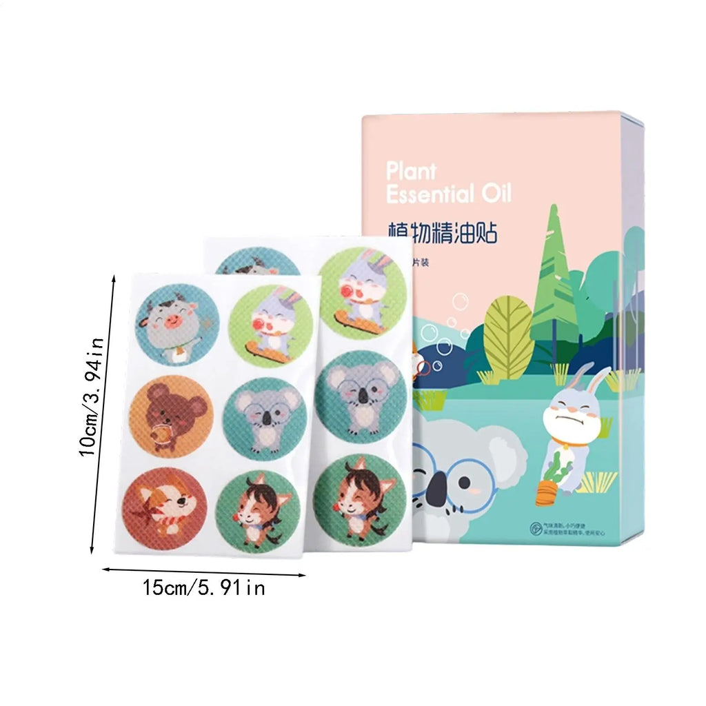 Gnat Patch 72 Piece Bite Prevention Sticky Pads Gnat Sticker Sheets For Adults Kids Family Students Home Outdoor Camping Hiking Zpaxo