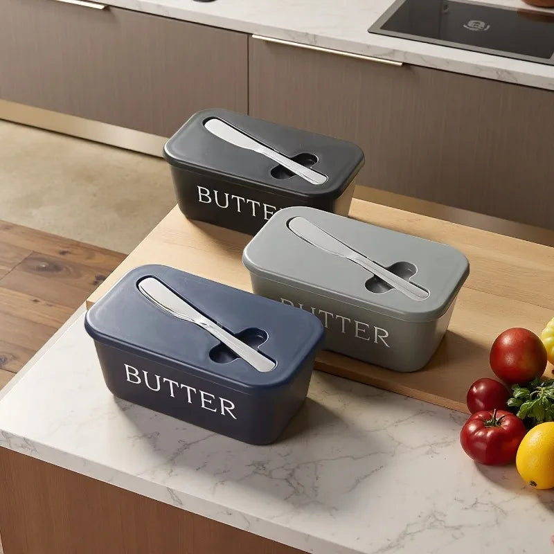 Large Capacity Butter Box Knife Food Grade Pp Cheese Refrigerator Zpaxo