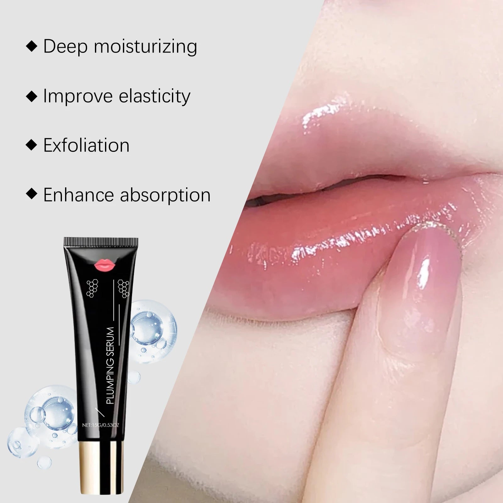 Smooth Moisturizing Lip Oil | Nourishing Lip Care Cream 15g Lip Oil Cream Zpaxo