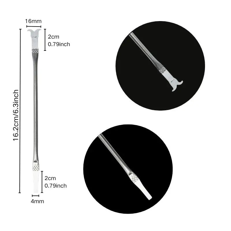 8 In 1 CPU IC Glue Remover C Chip Repair Phone Tool Set Ultra-thin Blades Repair Hand Tools For Mobile Phone Notebook Computer Zpaxo