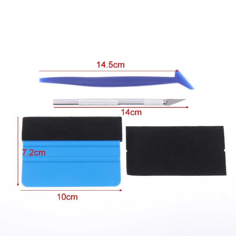 10-Piece Car Wrap Tool Kit – Vinyl & Window Tint Squeegee Set