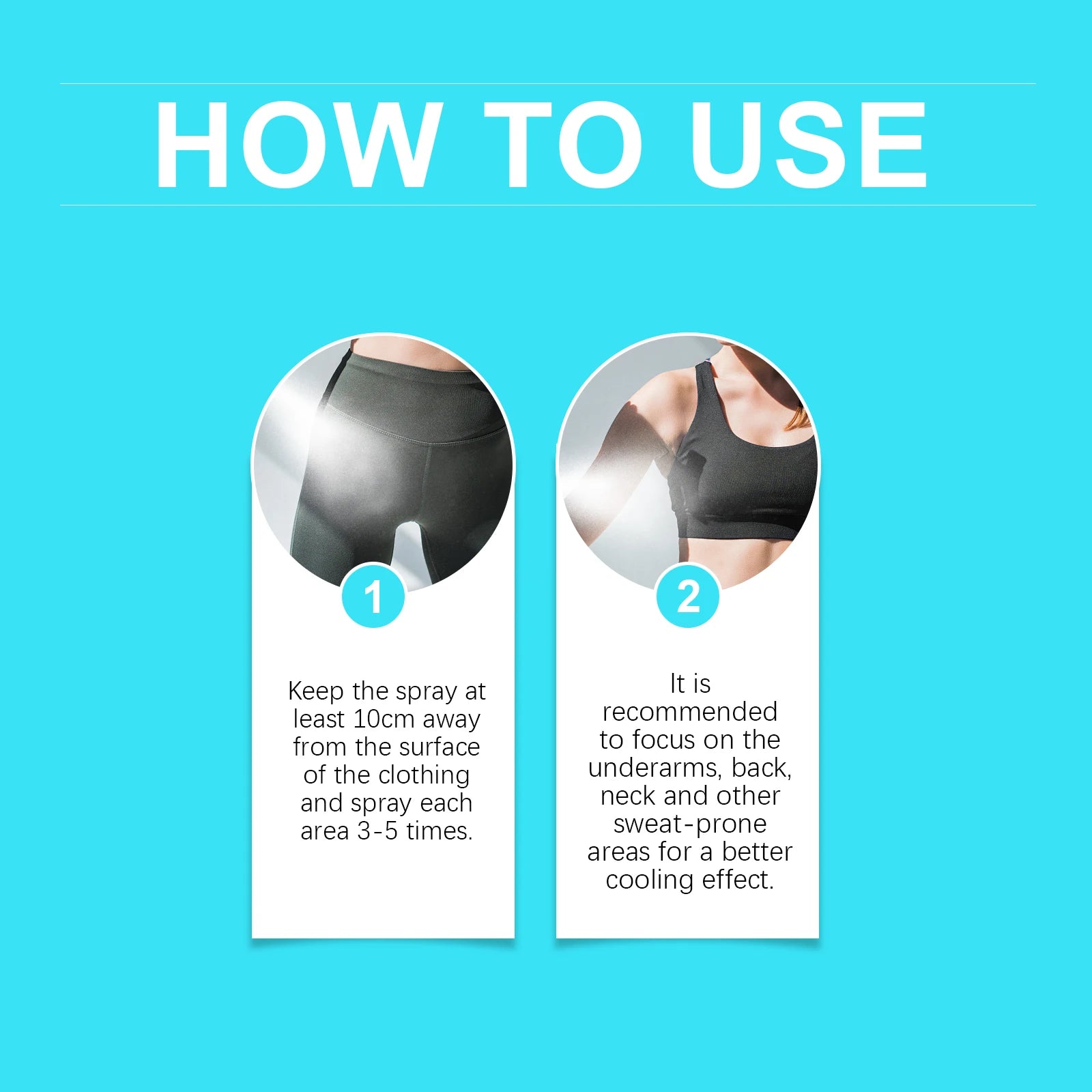 Jaysuing Cooling Spray Summer Body Cooling Spray Portable Ice Feeling Clothing Training Relief Summer Quickly Cooling Spray Zpaxo