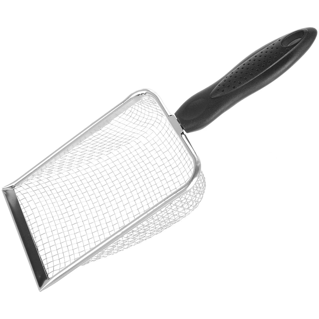 Stainless Steel Reptile Sand Shovel Lizards Snakes Filtering Mesh