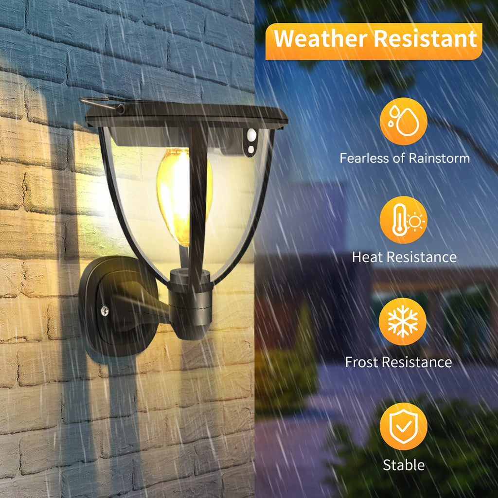 Solar Outdoor Garden 2modes LED Lights Waterproof RCON Lighting Zpaxo