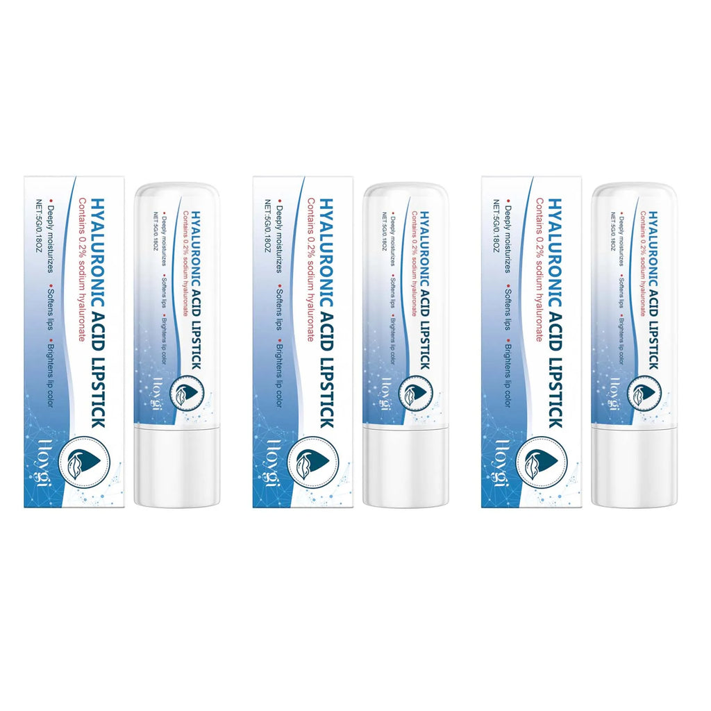 Hoygi Hyaluronic Acid Lip Balm – Moisturizing & Nourishing Lip Balm Zpaxo 3Pcs