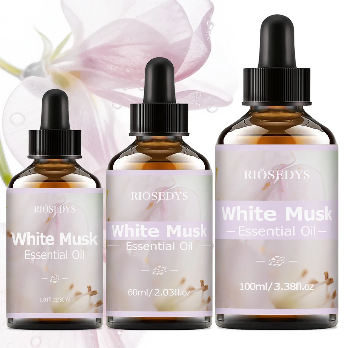 WHITE MUSK ESSENTIAL OIL Moisturizing Nourishing Massage Suitable Zpaxo