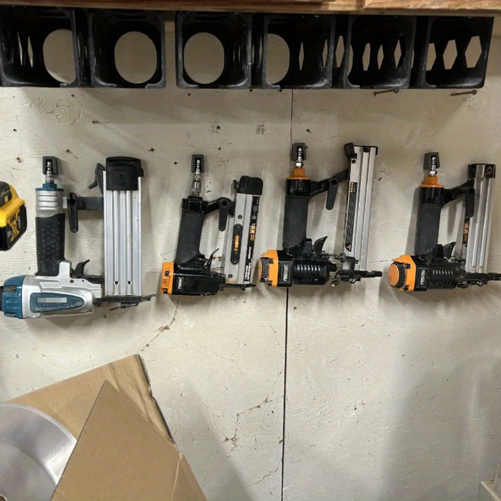 Pneumatic Tool Wall Mount Simple Practical Design Perfect Storing