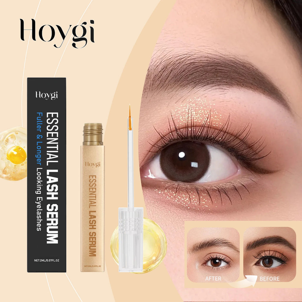 Hoygi 2ml Lash Enhancing Serum Natural Looking Lift and Definition Smudge Proof Flex Hold Formula Clump Free Daily Mascara Zpaxo