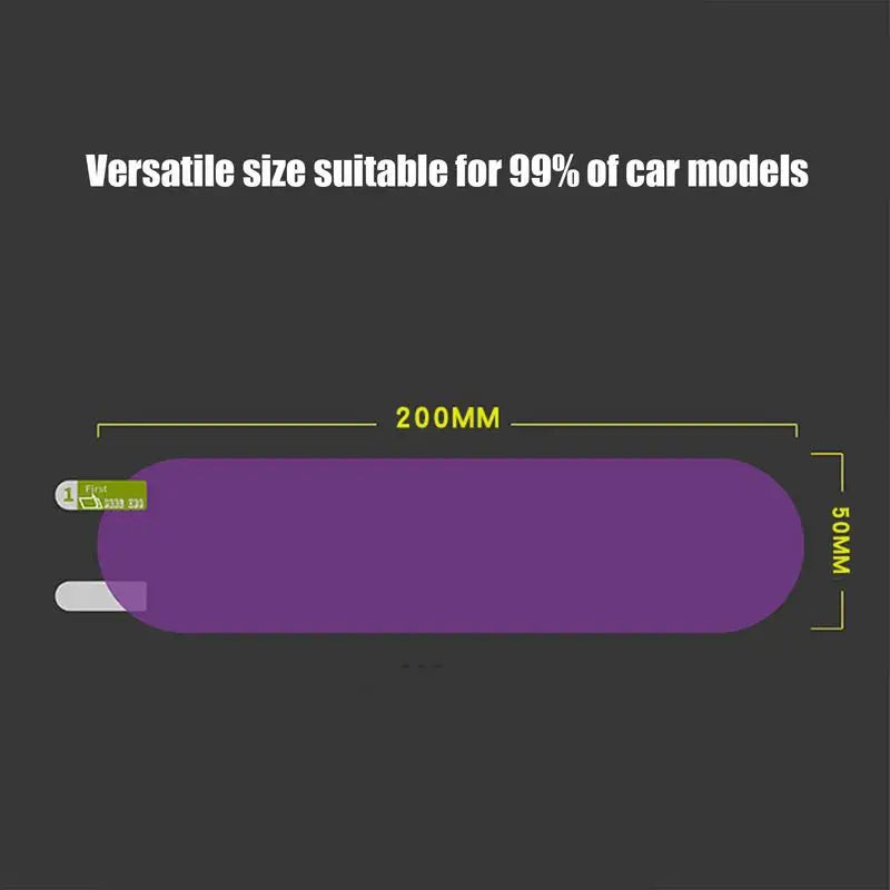 Car Rearview Mirror Anti-glare Interior Film Anti Fog Auto Reversing