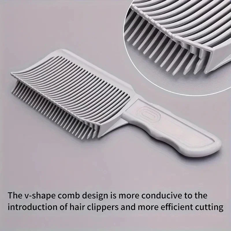 Professional Barber Fading Comb – Heat Resistant Flat Top Blend