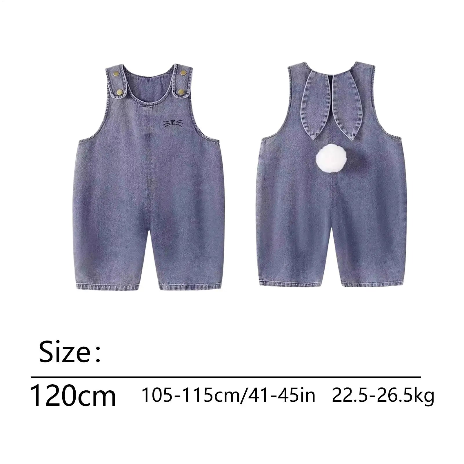 Boys Overalls Soft Breathable Funny Spring Easter Bunny Costume Holiday Decor For Indoor Home Daily Travel Camping Celebration Zpaxo