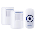 Wireless Digital Door Bell Motion Sensor Alarm with Infrared Detector Induction Motion Sensor Door Chime Alarm Zpaxo 2 sensor 1 receiver US
