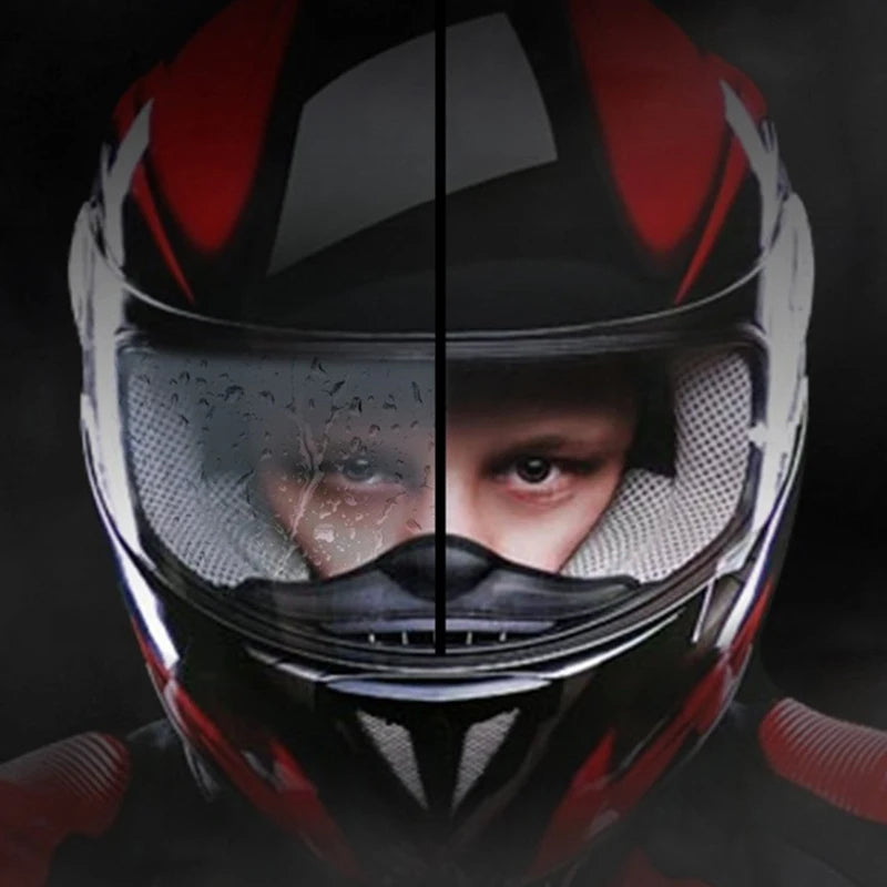 Motorcycle Helmet Anti-fog Film Rain Durable Nano Coating Sticker