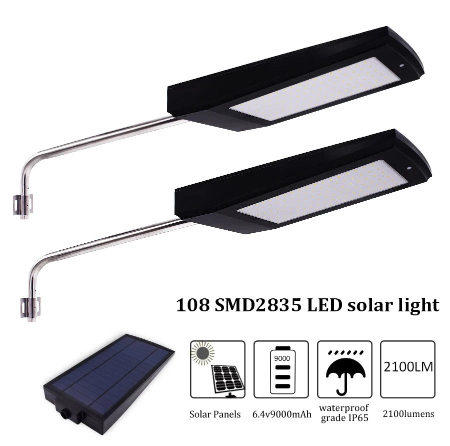 Outdoor Solar Led Lighting Street Lights Waterproof Radar Motion Zpaxo