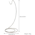 Stainless Steel Banana Hanger & Tabletop Fruit Rack with Hooks