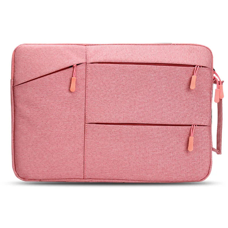 Laptops Bag 12 13 14 15.4 15.6 16 Inch Waterproof Notebook Case Sleeve For Macbook Air Pro Lenovo Computer Handbag Briefcase Bag Zpaxo Pink 13 inch