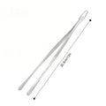Stainless Steel Kitchen Tongs – Non-Slip BBQ & Cooking Tongs Cooking Tongs Zpaxo round mouth