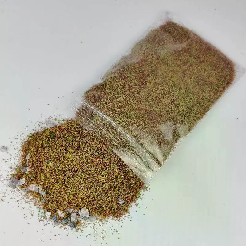 30g/bag Simulated Lawn Sand Table Miniature Landscape Layout With Stone Vegetation DIY Model Mixed With Stone Grass Powder Zpaxo