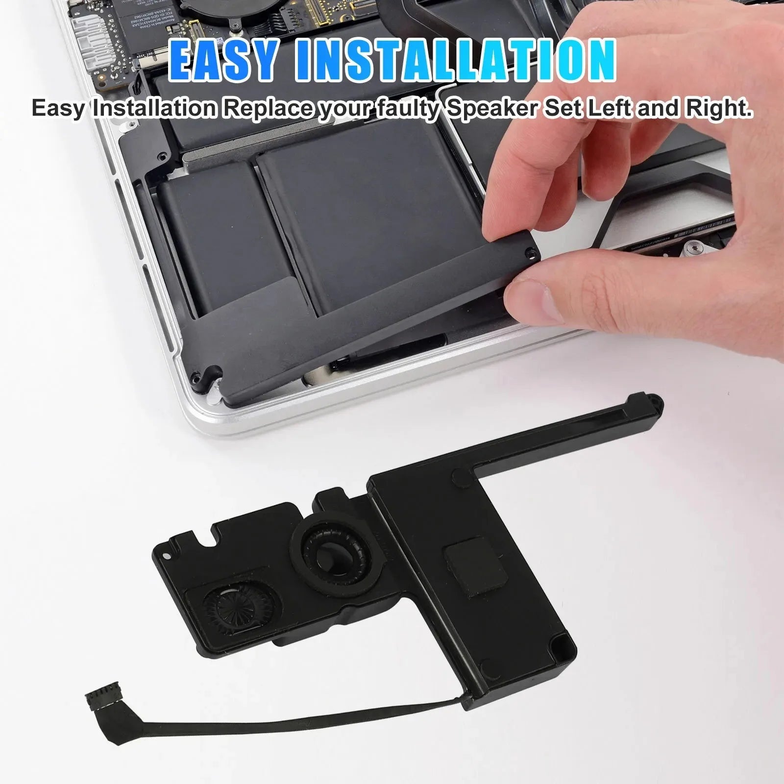 1 Pair Left Right Side Internal Speaker Macbook A1398 Mid-2012-2015