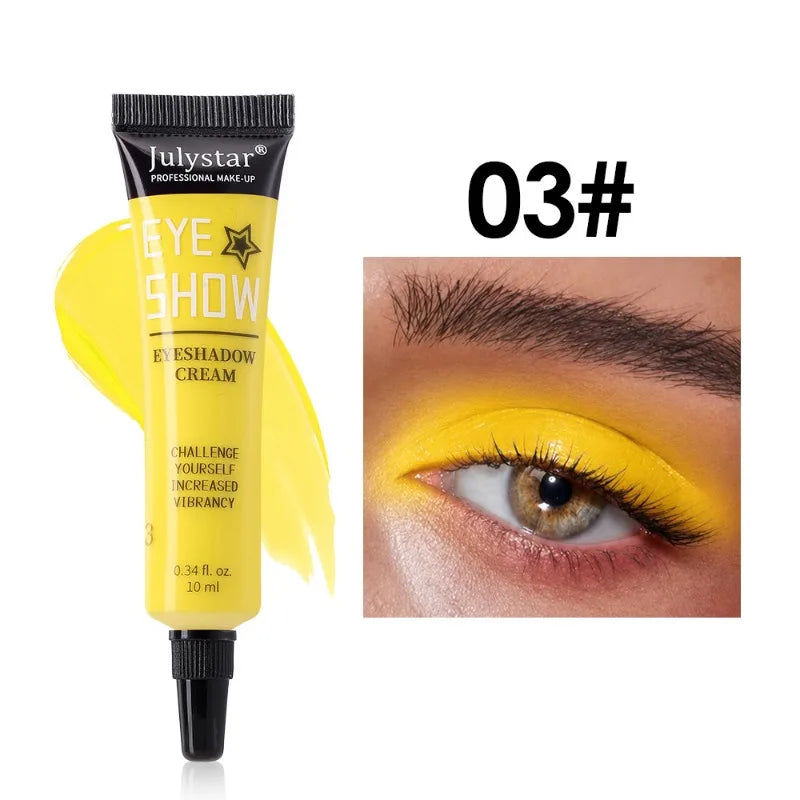 9 Eyeshadow Cream Professional Face Paint Body Pigment Matte Liquid Zpaxo 03