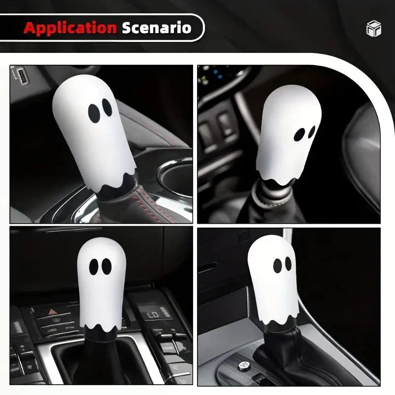 Halloween Ghost Gear Shift Knob 86mm | M8 M10 M12 – 8 Colors